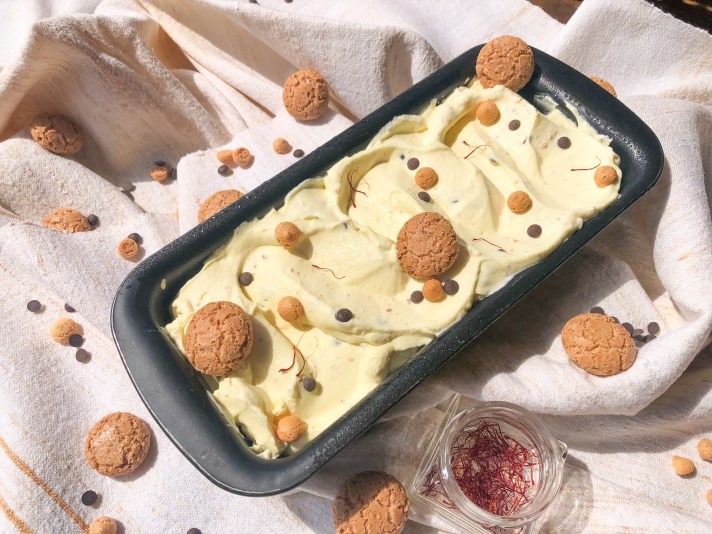 Gelato allo zafferano - Prodotto finito