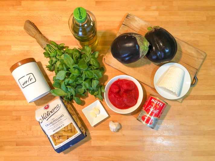 Pasta alla Norma - Ingredienti